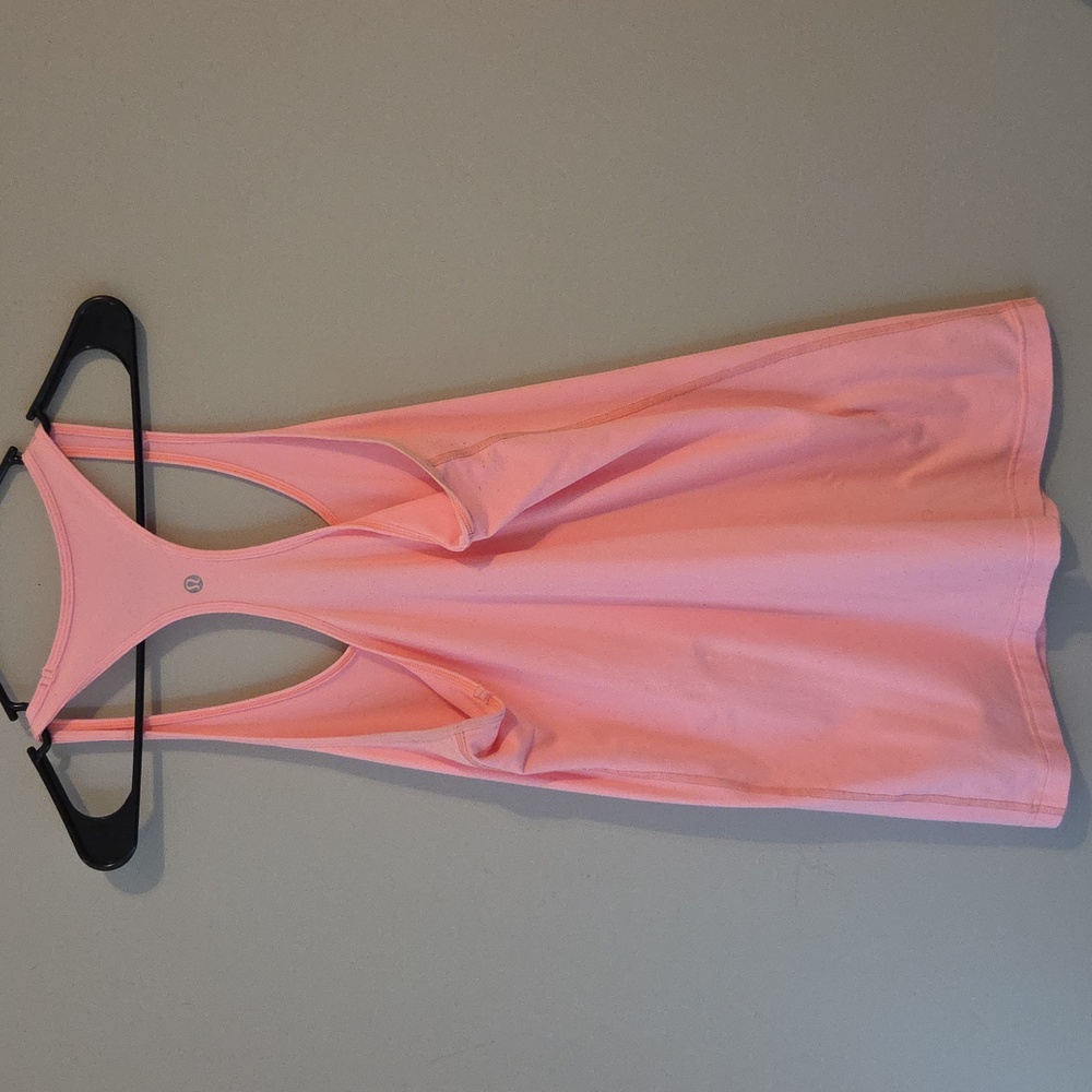 Lululemon Racerback Pink Tank Size 10 - Picture 2 of 4